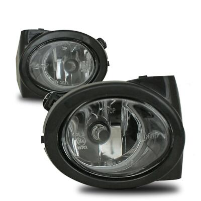 For BMW E46 M3 / E39 M5 2X Fog Lights Clear Glass NSW Bulbs HB4 L + R