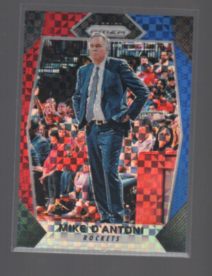 MIKE D'ANTONI 2017-18 PANINI PRIZM RED WHITE BLUE PRIZMS CARD #260