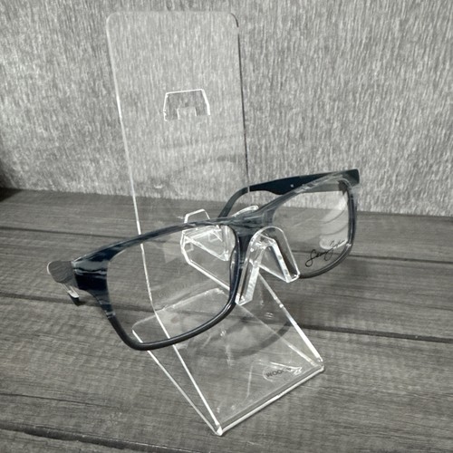 Sean John Eyeglasses Frames SJO5104WM 414 Navy Silver 58-18-150 Large Fit - Picture 5 of 6