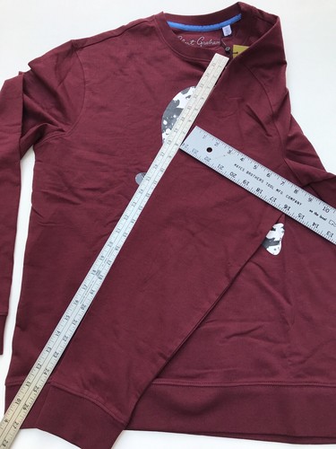 Camisa Pullover Robert Graham Knockout L/S Borgoña Calavera Para Hombre Talla XL Nueva $148 - Imagen 4 de 9