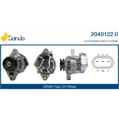 Generator Sando 2040122.0 für John Deere Yanmar