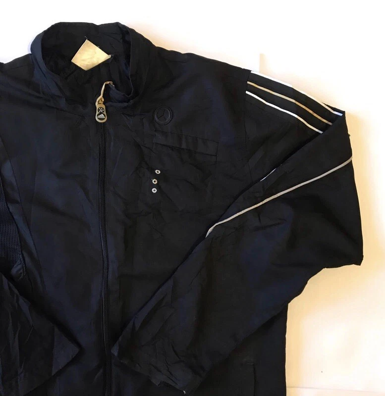 Adidas jacke cheap mit goldenen streifen