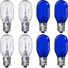 8 Pieces Lighted Make up Mirror Bulbs 20W Replacement Bulbs