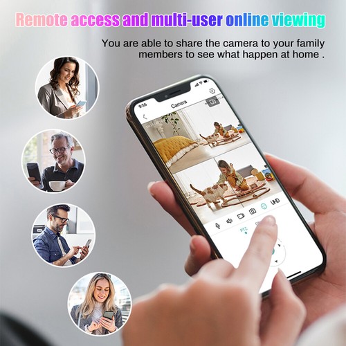 9MP Wireless 3-Lens Outdoor Security Camera System PTZ IP Cam WIFI CCTV 10X Zoom - Picture 10 of 16