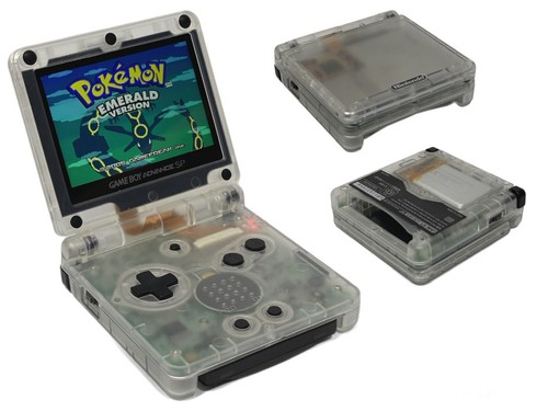 Nintendo GBA SP Upgrade Trade in Service IPSv2 Display 1000mah big battery - Picture 8 of 10