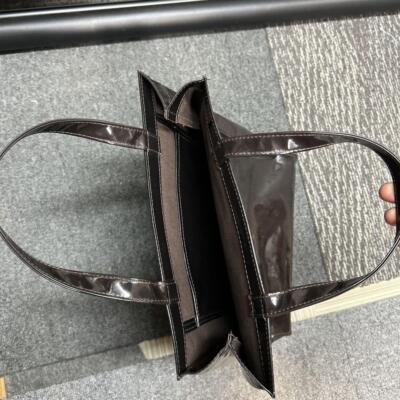 Kitamura Tote Bag Enamel K Logo Brown A4 Available | eBay