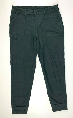 Mountain Hardwear Ayla Dark Grey Jogger Drawstring Pants Womens Size 10 - Nice!