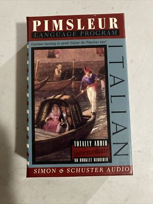 Pimsleur Language Program Italian 4 Cassettes - Intermediate 