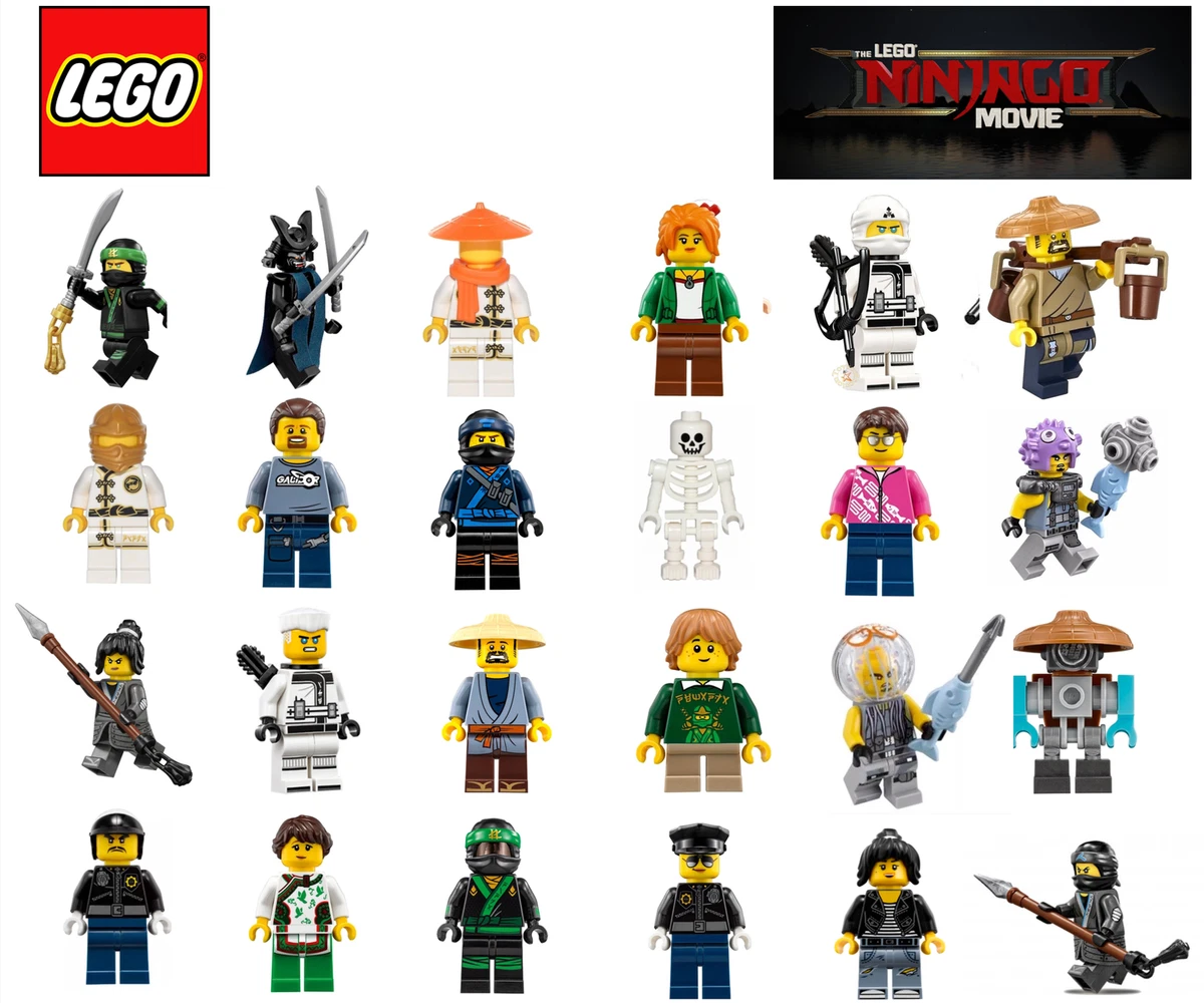 Lego minifigures store ninjago