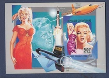 CENTRAL AFRICAN REPUBLIC - Scott 1100 - MNH S/S - Marilyn Monroe - 1995 --c