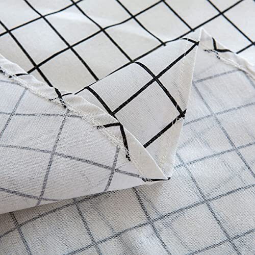 Tablecloth - Cotton Linen Table Cover Kitchen Dining Room Restaurant Party De...