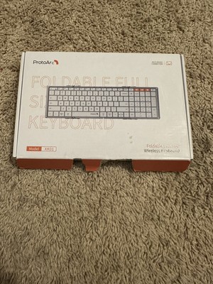 PROTOARC XK01 Portable Folding 105-Key Keyboard Fullsize! With number keypad