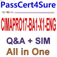 BA1 - Fundamentals of Business Economics CIMAPRO17-BA1-X1-ENG Exam Q A SIM