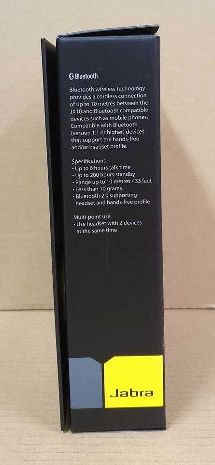 Jabra JX10 Series II Bluetooth Headset Design by Jacob Jensen Neu, OVP - Bild 2 von 4