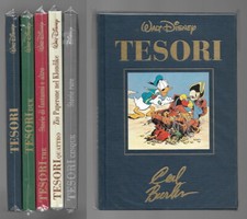 TESORI DISNEY 1 2 3 4 5 COMPLETA Cartonati Numerati - Disney Italia - MAGAZZINO