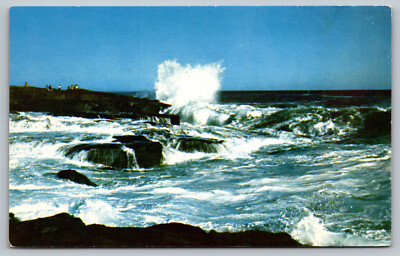 Postcard Surf After Northeast Storm On The Main Coast E11