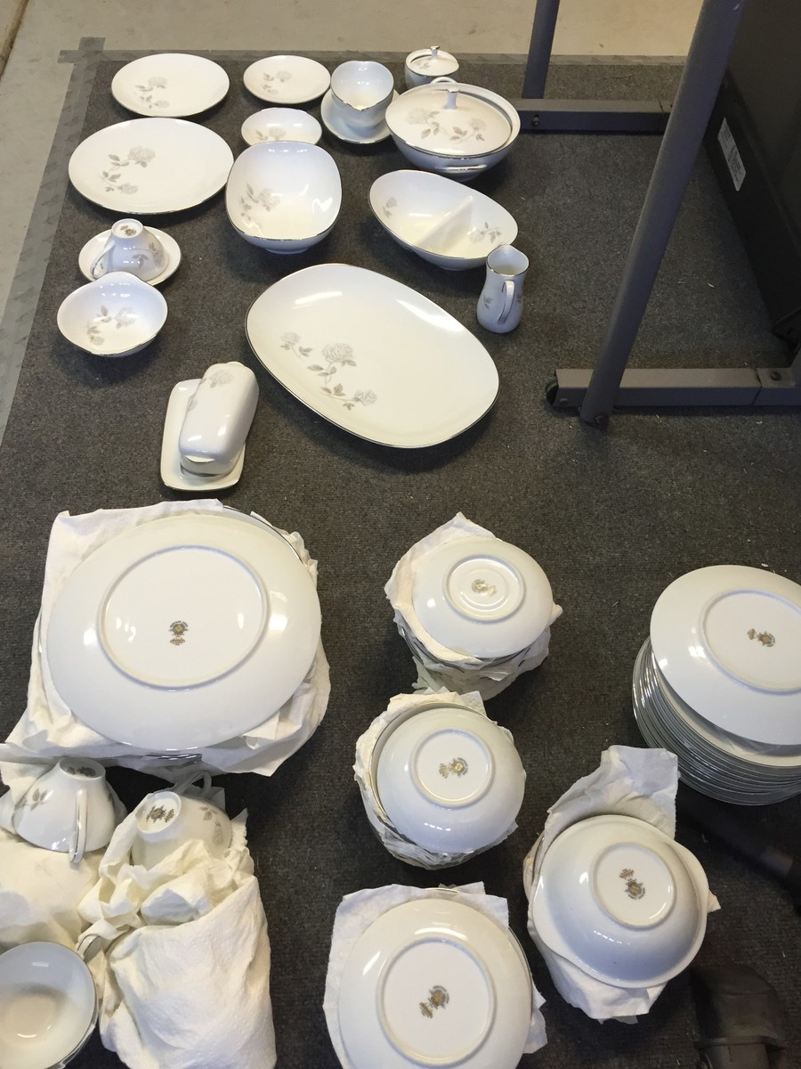 Discontinued Noritake China, Rosay Pattern #6216, Various items $6