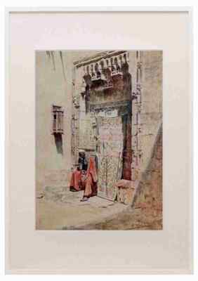 Tyndale Walter 1855 1943 Below the Cataracts 1907 The guardian of the hareem A3