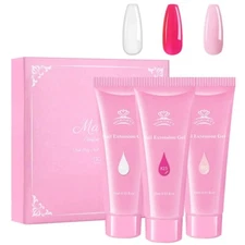 Makartt Pink Poly Nail Extension Gel Kit P-82