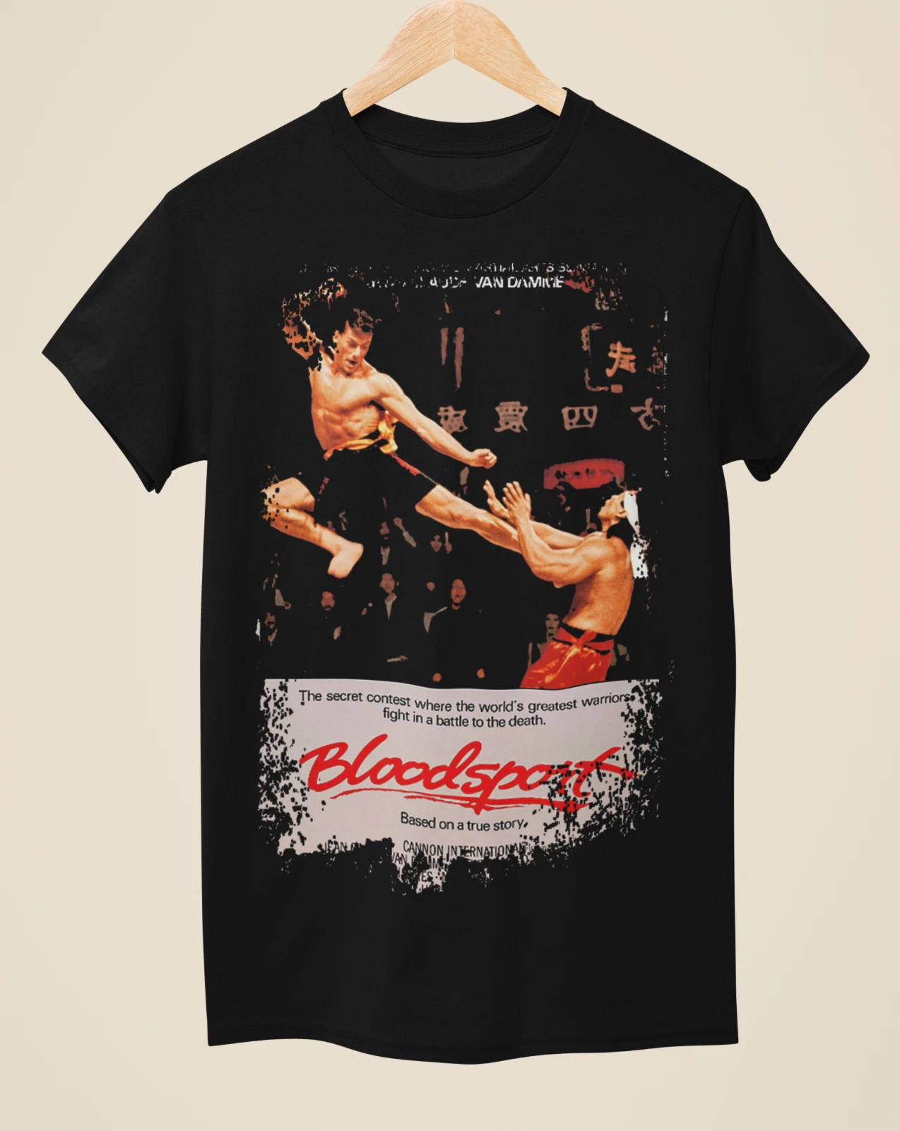 Bloodsport - Movie Poster Inspired Unisex Black T-Shirt
Opens in a new window or tab
