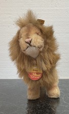 Vintage Steiff Leo Lion Mohair Plush Button Ear Tag 0805/18 Germany