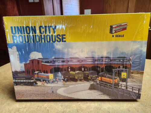 RARE Union City Roundhouse Walthers Cornerstone 933-3202, N Scale