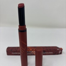 MAC Powder Kiss Velvet Blur Slim Lipstick 877 Devoted to Chili NEW In Box