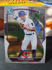 2023 Bowman #BCP-86 Yilber Herrera Chrome Prospects Minnesota Twins