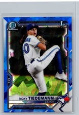 2021 Bowman Draft Sapphire Edition #BDC-89 Ricky Tiedemann