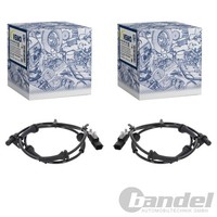 2X Vemo ABS-SENSOR Raddrehzahl Hinten Li+Re Passend FüR Nissan Qashqai X-TRAIL
