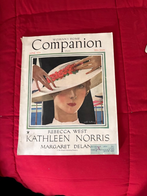 Vintage Woman's Home Companion Magazine 1934