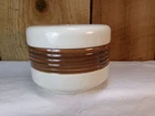Vintage Haeger USA Glazed Pottery Round Planter