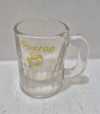 Vintage Frostop Root Beer Miniature Mini Glass Drinking Mug Shot Advertising
