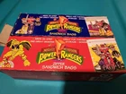 Vintage Mighty Morphin Power Rangers Ziploc Sandwich Bags Two Boxes Unused