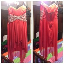 B.Darlin Pink Size 2 Prom Dress