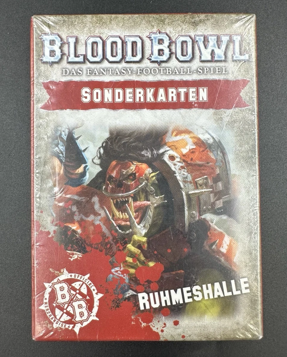 Blood Bowl Sonderkarten Ruhmeshalle – Deutsch – NEU & OVP