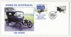 Ford Motor Vehicles Australia Centenary Geelong FDI pmk First Day Envelope