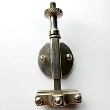 Walberg & Auge Snare Drum Strainer Vintage 1940s 7/8" Nickel Marching/Parade W&A