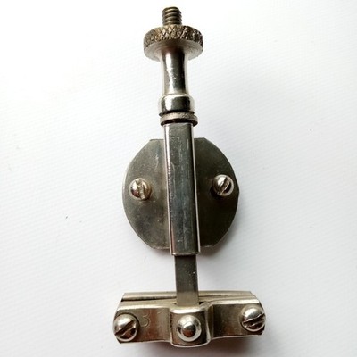 Walberg & Auge Snare Drum Strainer Vintage 1940s 7/8'' Nickel Marching/Parade W&A