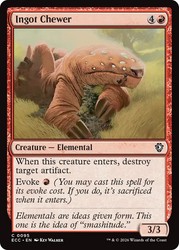 Ingot Chewer #95 Common Commander: Lorwyn Eclipsed MTG