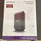NETGEAR CM700 Cable Modem DOCSIS 3.0, 1.4 Gbps, Xfinity Spectrum Cox Compatible