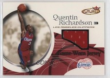 2000-01 Fleer Futures Bright Rookie Jersey /300 Quentin Richardson #223 RC