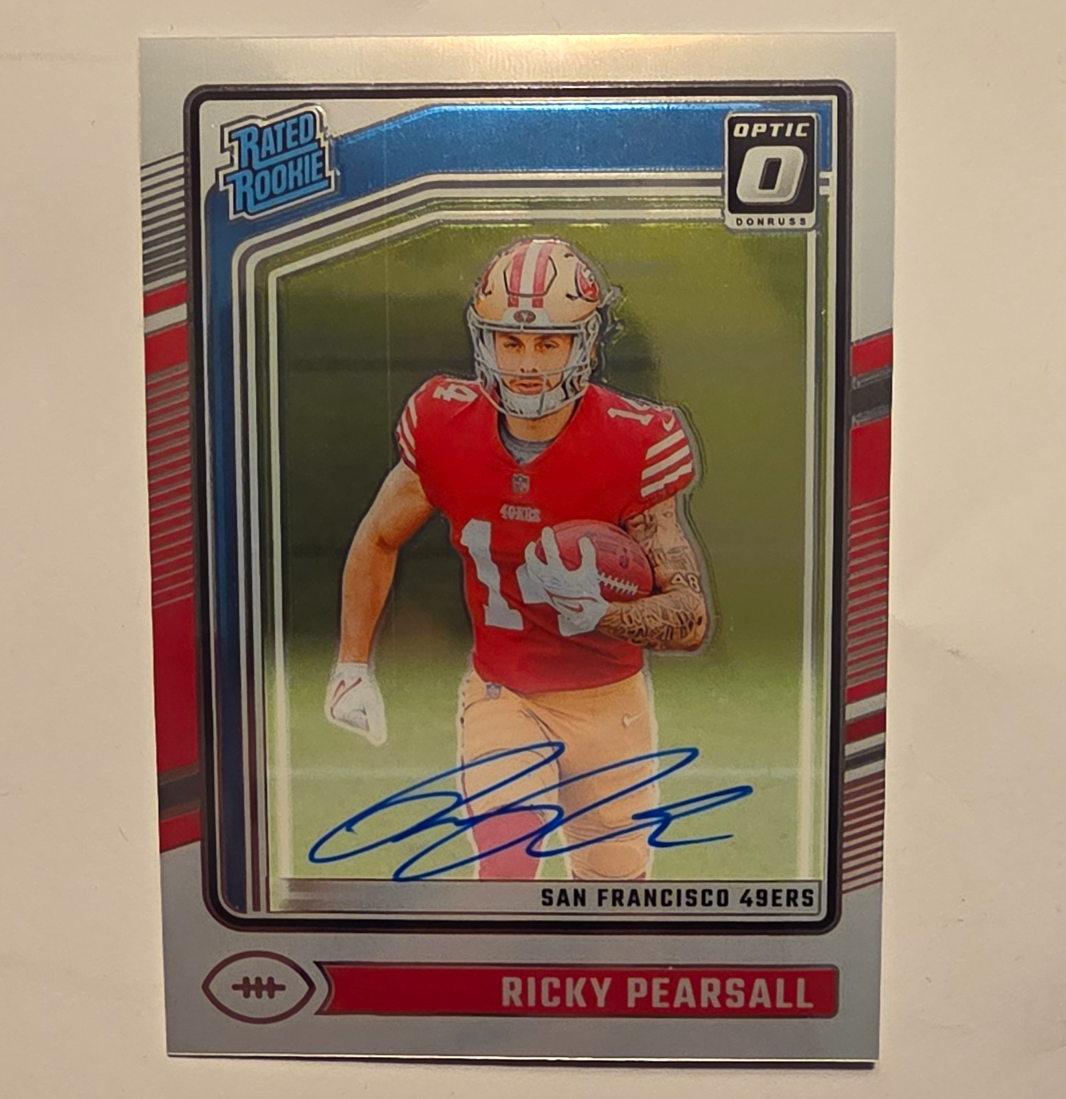 Ricky Pearsall Panini Donruss Optic #284 Autograph