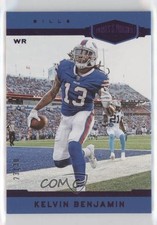 2018 Panini Plates & Patches Purple /30 Kelvin Benjamin #21 0zq6