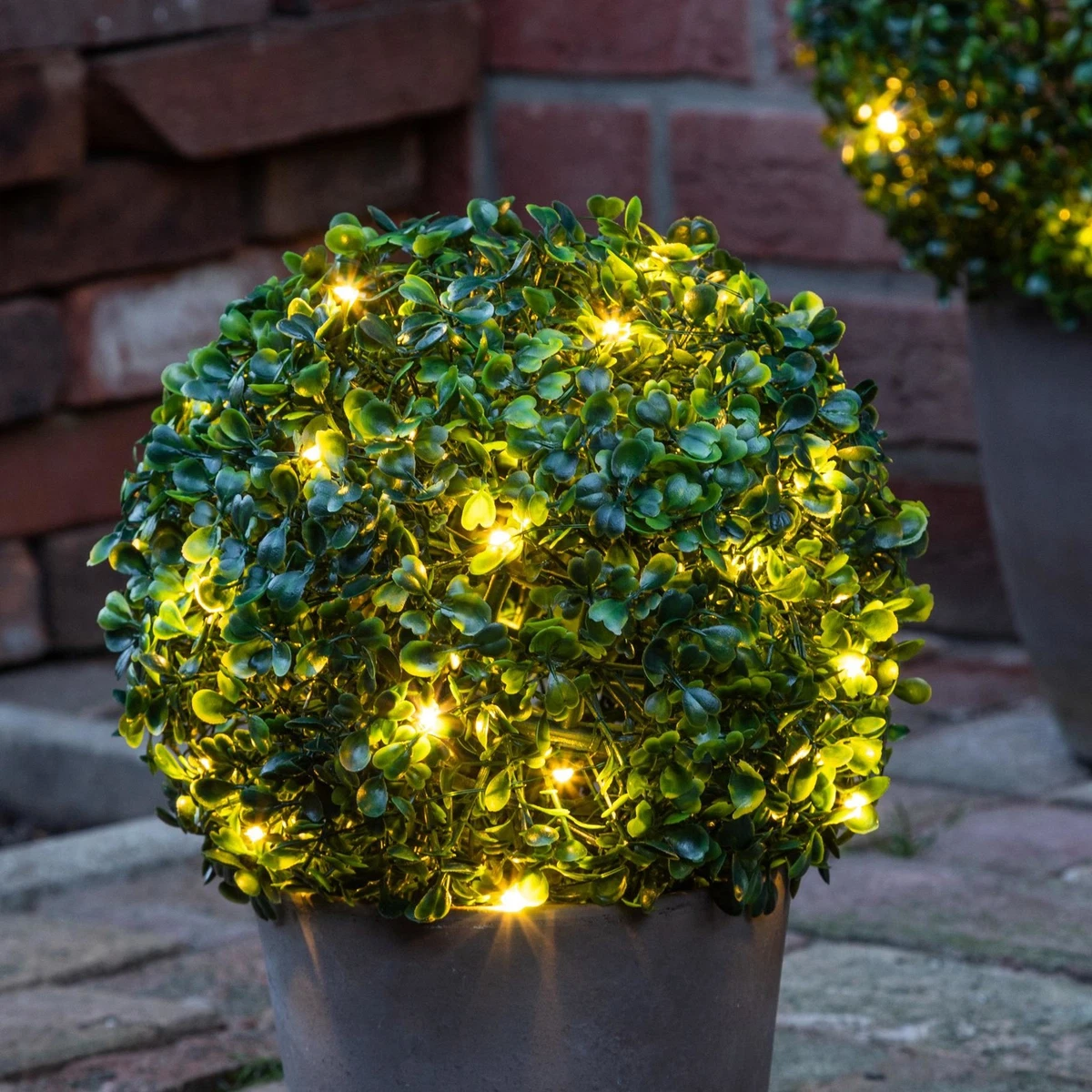 Knstliche Buchsbaumkugeln mit LEDs online kaufen | eBay.de