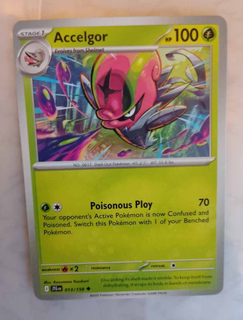 Accelgor 013/159 SV Journey Together Uncommon Near Mint