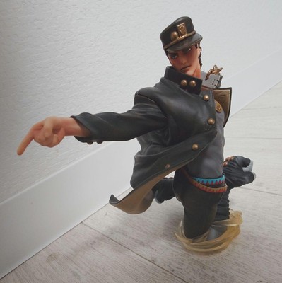 Super Statue ART Jotaro Kujo 3rd Part Figure 9'' Bizarre Adventure Used