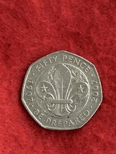 2007 Scouts 50p Coin Circulated 