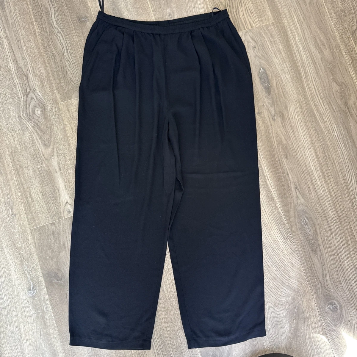 Eileen Fisher Silk Black Pants for Women for sale | eBay display picture 1