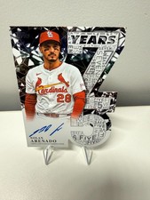 Nolan Arenado 2026 Topps Series 1 75 Years of Topps Black Auto /10 #75YA-NA